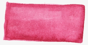 Pink Rectangle Png - Pink Rectangle Watercolor Png #104097