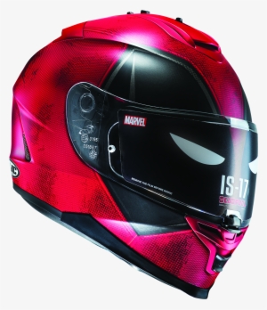 Hjc Is-17 Deadpool Limited Edition Motorcycle Helmet #104455