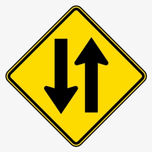 Dutch - Two Lane Road Sign #104457