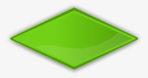 Green Diamond Clip Art Color Label Diamond Green T - Green Diamond Clip Art #104881