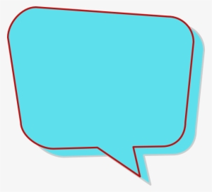Aqua Speech Bubble Clip Art - Colored Speech Bubble Png #104883