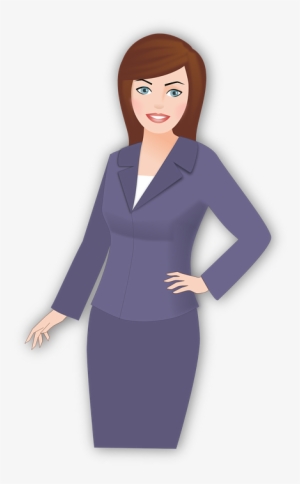 Women's Suit Icon - Mulher Em Png Desenho #105178