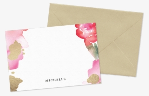 Personalized Stationery - Watercolor Painting #105298