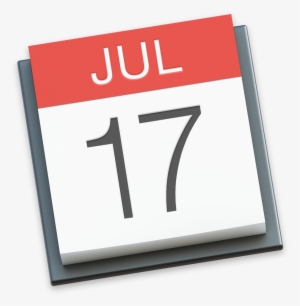Apple Calendar Icon - Mac Os Calendar Icon #105848