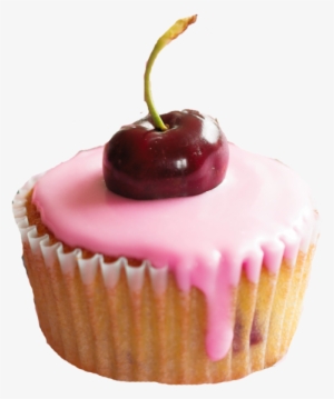 Cupcake Parallax Jpg Freeuse Stock - Cupcake With Cherry Png #106225