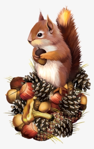 Tubes Écureuils Squirrel Clipart, Squirrel Art, Squirrel - Squirrel Fall Clip Art #106251