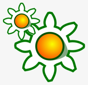 How To Set Use Flower Gears Icon Png #106583