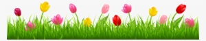 Grass Png Clip Art Imageu200b - Tulips Clip Art #106701