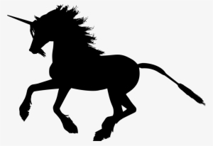 Unicorn Horn Silhouette Black And White Computer Icons - Unicorn Crest Png Black And White #106949