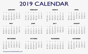 Free 2019 Excel Calendar - 2019 Free Calendar Templates #107583