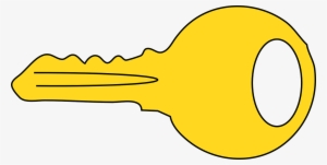 Key Clipart Yellow - Key Clipart Png #107832