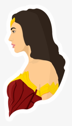 Wonder Woman Sticker - Drawing #107875