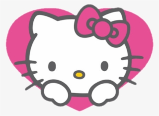 Hello Kitty Face Psd Download Hello Kitty Red Heart Free Transparent Png Download Pngkey