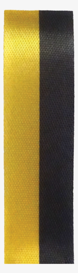 #5 Two-color Spirit Ribbon Black/gold 50 Yd - Satin #108454