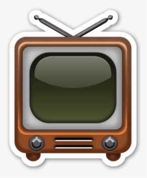 Com Emoji Tumblr Png, Emoji Stickers, The Emoji, Television - Emoji Television #108716