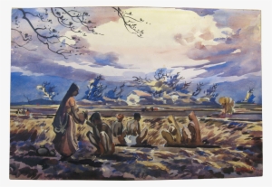 Vintage Original Watercolor By G - Artist #108717 Vintage Original Watercolor By G - Artist #108717