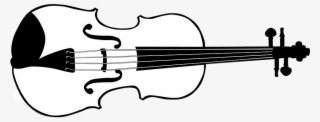 Free Vector Violin Clip Art - Violin Line Art #108763