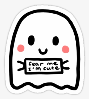 Cute Sticker Png Clip Art Transparent Library - Fear Me I M Cute #108894