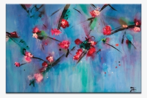 Cherry Blossoms - Canvas Print #108895