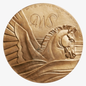 'american Watercolor Society High Winds Medallion' - Carving #109021