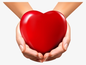 Svg Freeuse Download Hands Holding Heart Clipart - Heart In Hands Png #109399