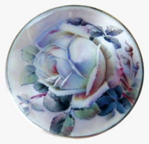 Antique 935 Silver Enamel Guilloche Meyle And Mayer - Enamel Silver Box #109490