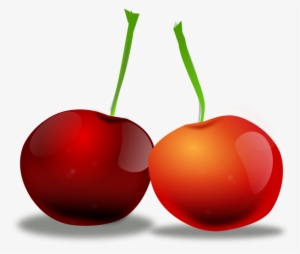 Clipart - Cherries - Custom Cherries Shower Curtain #109766