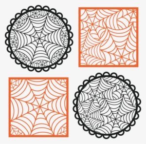 Halloween Spider Web Vector Free Transparent Background - Halloween Free Svg #109813
