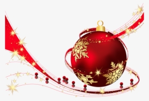 Red Transparent Christmas Ball Png Clipartu200b Gallery - Christmas Ball Png #109901