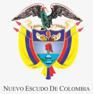 Nuevo Escudo De Colombia Logo Vector - Logo Escudo De Colombia #1000325