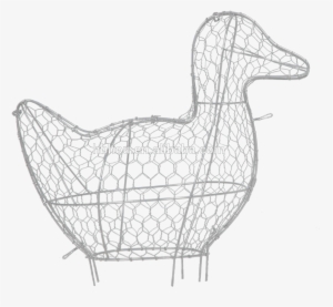 Hot Sale Plant Topiary Frame Hexagonal Wire Garden - Chicken #1000370