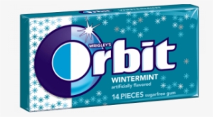 Mint Gum Free Png And Psd - Orbit Spearmint Sugarfree Gum #1000394