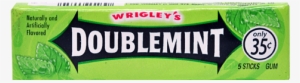 Wrigley's Doublemint 5 Stick 20/40 Ct - Doublemint Gum - 5 Sticks Pack #1000572 Wrigley's Doublemint 5 Stick 20/40 Ct - Doublemint Gum - 5 Sticks Pack #1000572