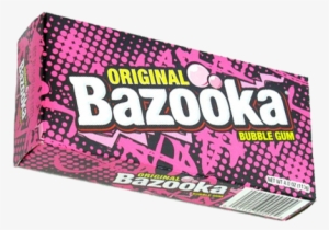 Bazooka Original Bubble Gum - Bazooka Bubble Gum Theater Size Box - 12 / Box #1000674