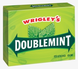 Wrigley's Doublemint Gum 15 Sticks - Double Mint Gum Png #1000815