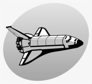 P Space Shuttle Grey - Cartoon Space Shuttle Real #1000849