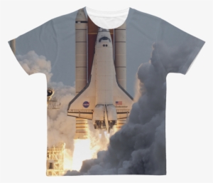 Space Shuttle Endeavour ﻿classic Sublimation Adult - Space Shuttle #1000897