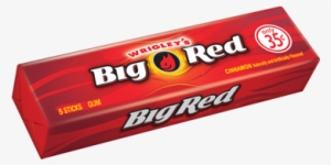 Wrigley's Chewing Gum Big Red Cinnamon Chewing Gum #1000927 Wrigley's Chewing Gum Big Red Cinnamon Chewing Gum #1000927