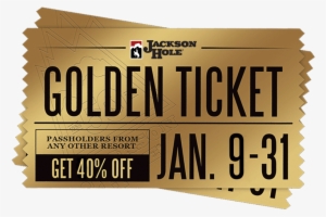 Chamber Members Invited To Take Advantage Of Golden - Golden Ticket Back #1001146