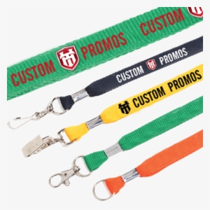 1/2" Flat Polyester Lanyard #1001658