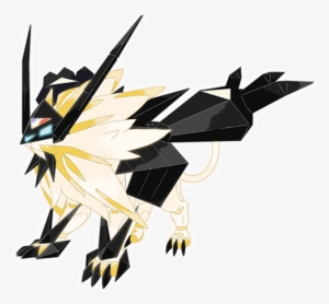 Alternate Artwork For Solgaleo In Pokemon Ultra Sun - Solgaleo Necrozma #1001686