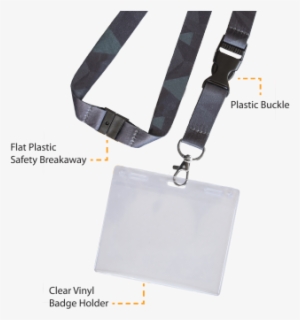 Lanyardoptionslabeled - Lanyard Badge #1001718