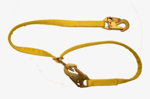 Tie Back Single Leg Lanyard Clear - Lanyard #1001721