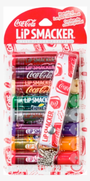 Coca-cola Lanyard Party Pack - Lip Smacker Pack #1001829