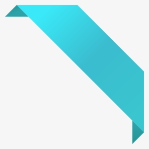 Corner Ribbon02 Turquoise Blue - Blue Corner Ribbon Png #1002515 Corner Ribbon02 Turquoise Blue - Blue Corner Ribbon Png #1002515