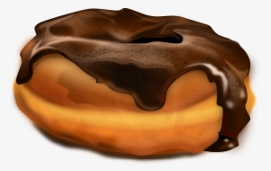 This Free Icons Png Design Of Chocolate Donut #1003109
