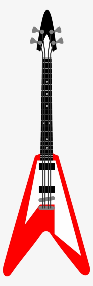 Bass Guitar Vector - Dibujo Animado De Guitarras Electricas #1003130