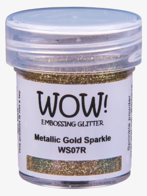 Metallic Gold Sparkle - Wow! Embossing Powder 15ml-blue Tang, Blue #1003218