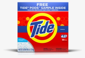 Tide Original Powder Laundry Detergent - Tide Detergent Png Transparent #1003446