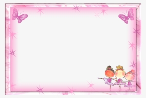 Aqui Hermosos Marcos Png Para Decorar Las Fotografias - Convite Bailarina Para Editar Do #1004990